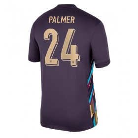 England Cole Palmer #24 Borta Kläder EM 2024 Kortärmad